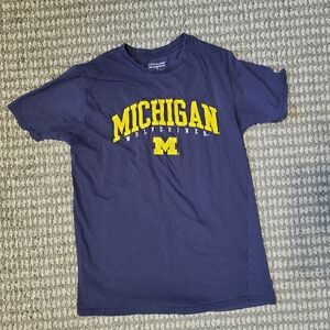 Michigan Wolverines Blue T-Shirt‎